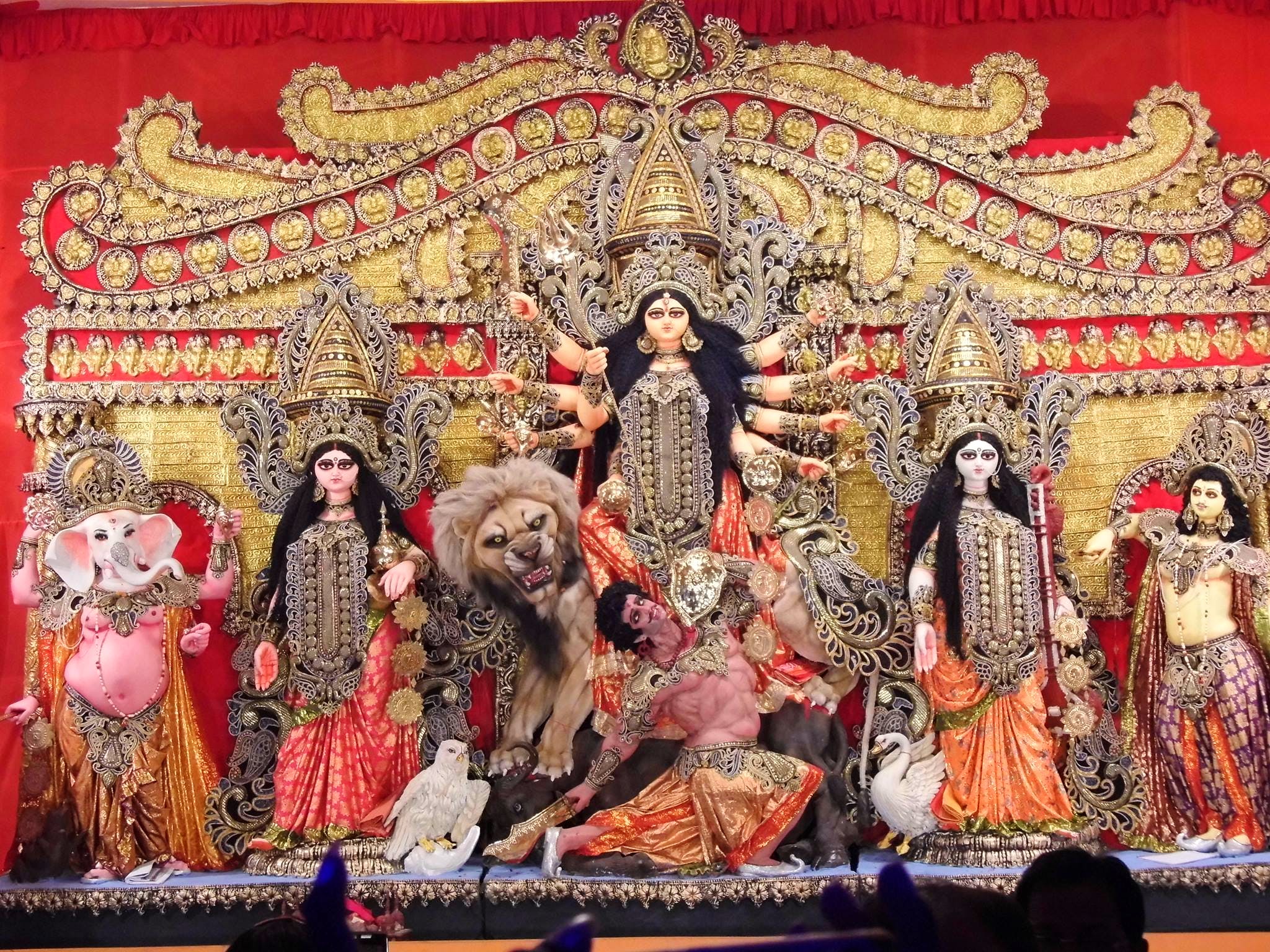 Most Visited Durga Puja Pandals in West Bengal India Chalk