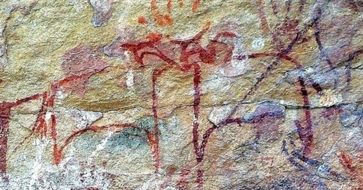 Bastar - Mystic Rock Paintings - India Chalk